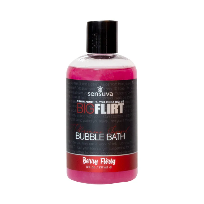Sensuva Big Flirt Pheromone-Infused Bubble Bath