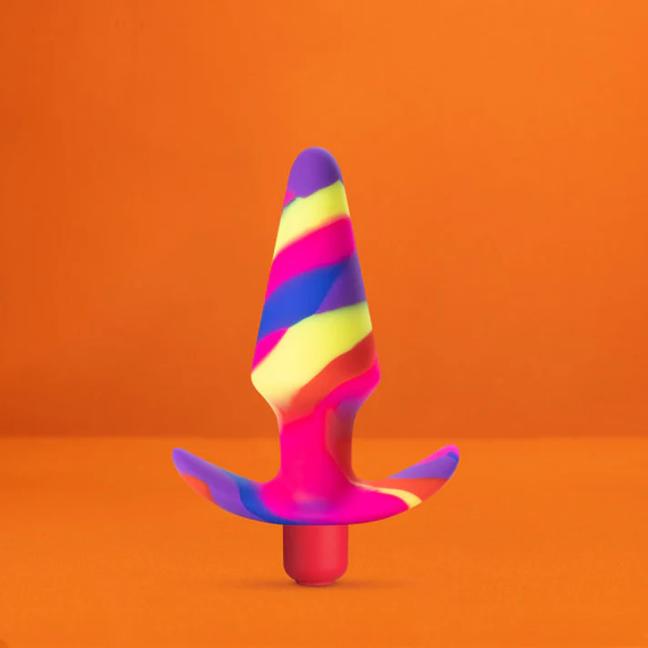 Free Spirit Silicone Vibrating Anal Plug