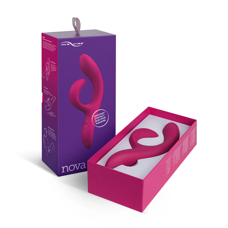 Nova 2 Rechargeable Flexible Silicone Rabbit Vibrator