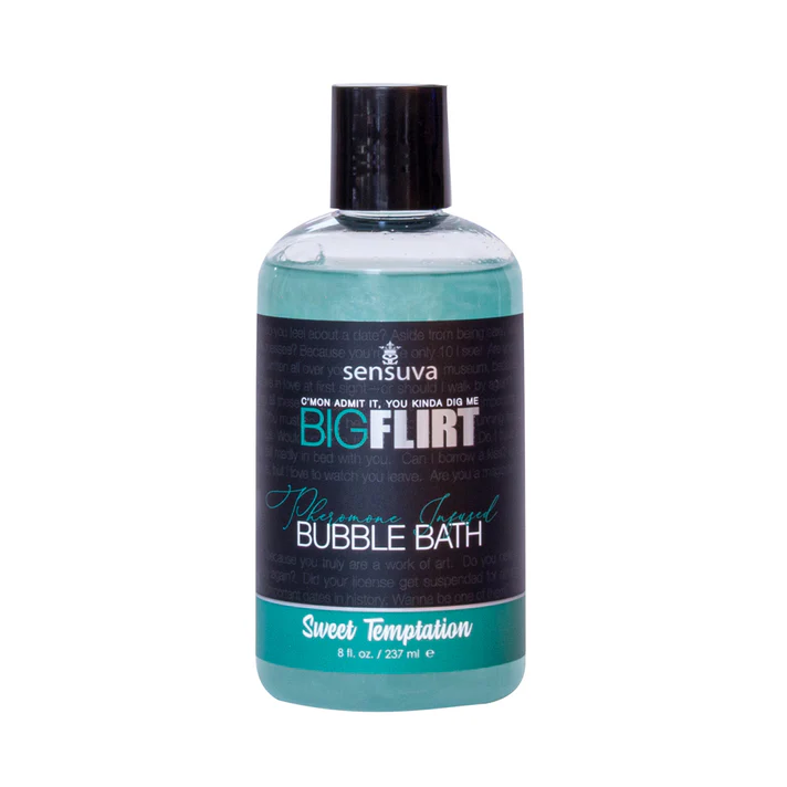 Sensuva Big Flirt Pheromone-Infused Bubble Bath