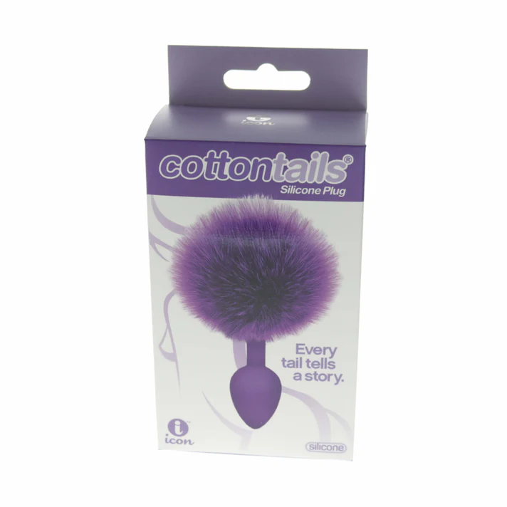 Cottontails Silicone Bunny Tail Butt Plug