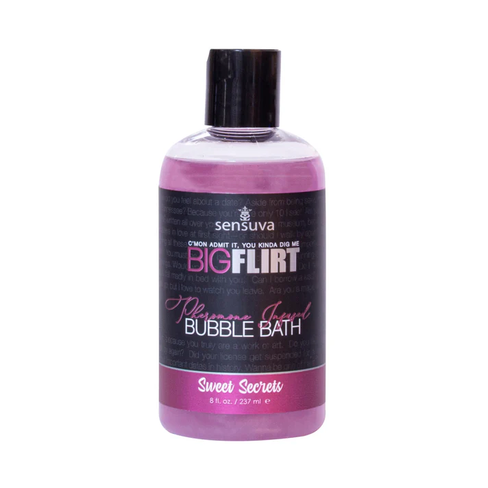 Sensuva Big Flirt Pheromone-Infused Bubble Bath