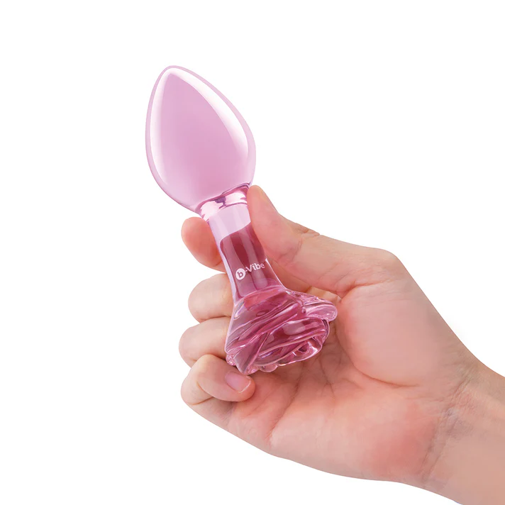 Pink Roses Training Plug Set