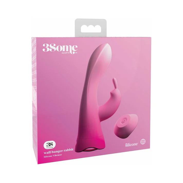 Wall Banger Rabbit Vibrator With Suction Cup