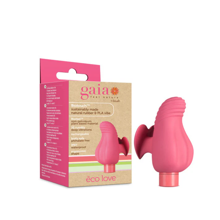 Eco Love Bullet Vibrator and Sleeve Coral