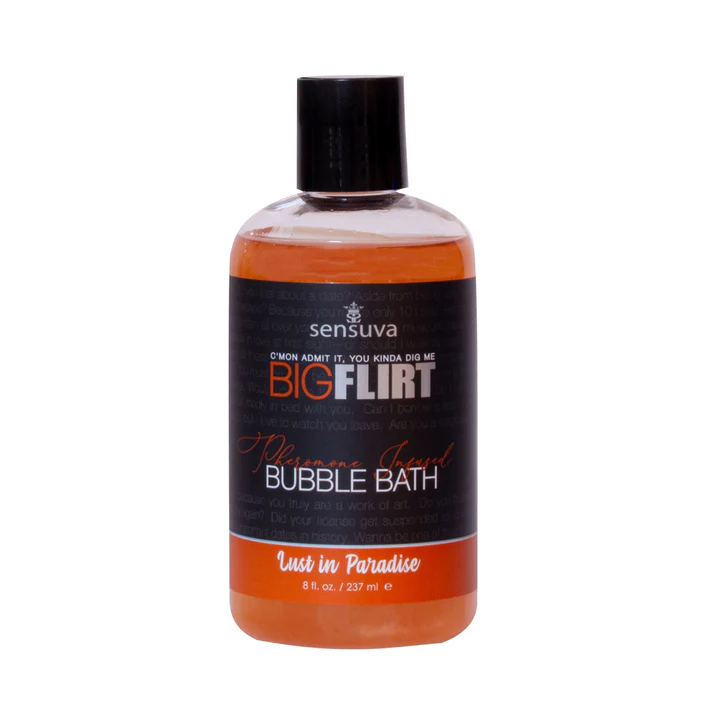 Sensuva Big Flirt Pheromone-Infused Bubble Bath