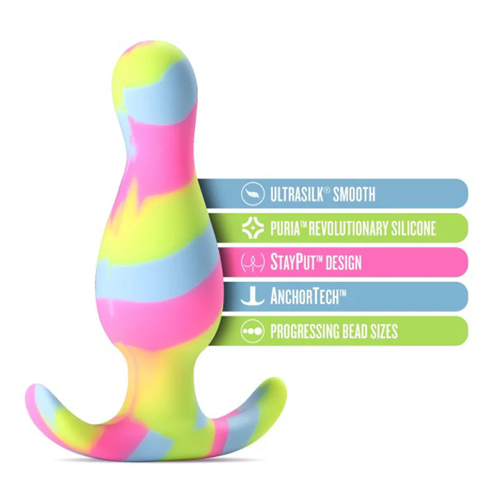 Silicone Anal Plug Lime