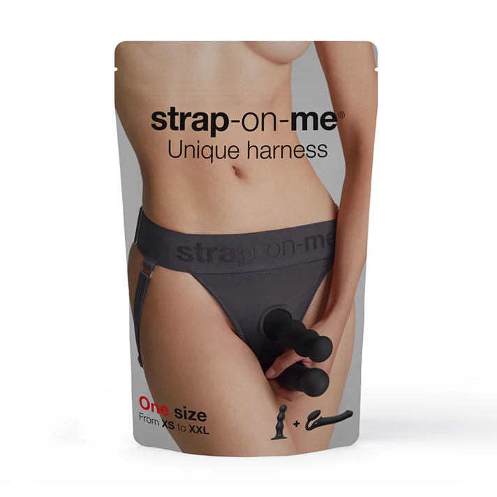 Harness Lingerie Unique One Size Grey