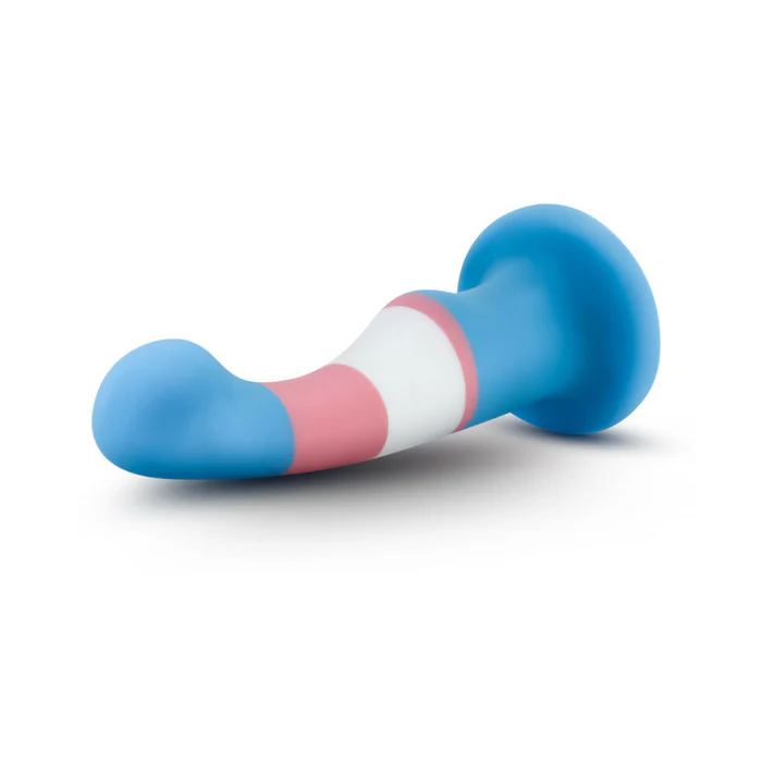 Pride P2 True Blue 6 in. Silicone Dildo