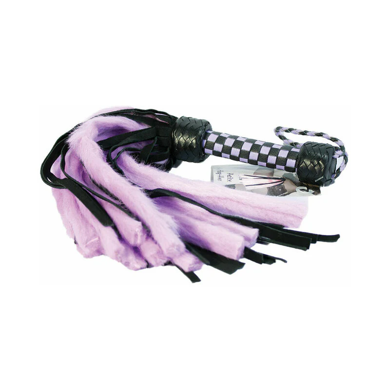 Suede & Fluff Mini Flogger