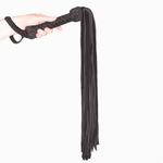 Leather Suede Flogger Black